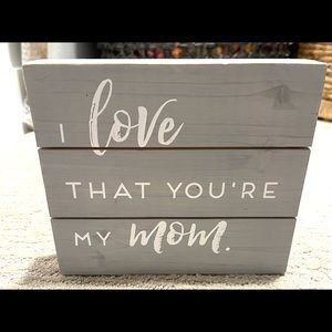 TABLE DECOR PLAQUE GIFT